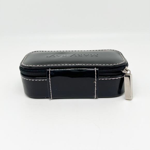 Vintage Mary Kay Black Patent Leather Lipstick Case with Mirror - Picture 4 of 8